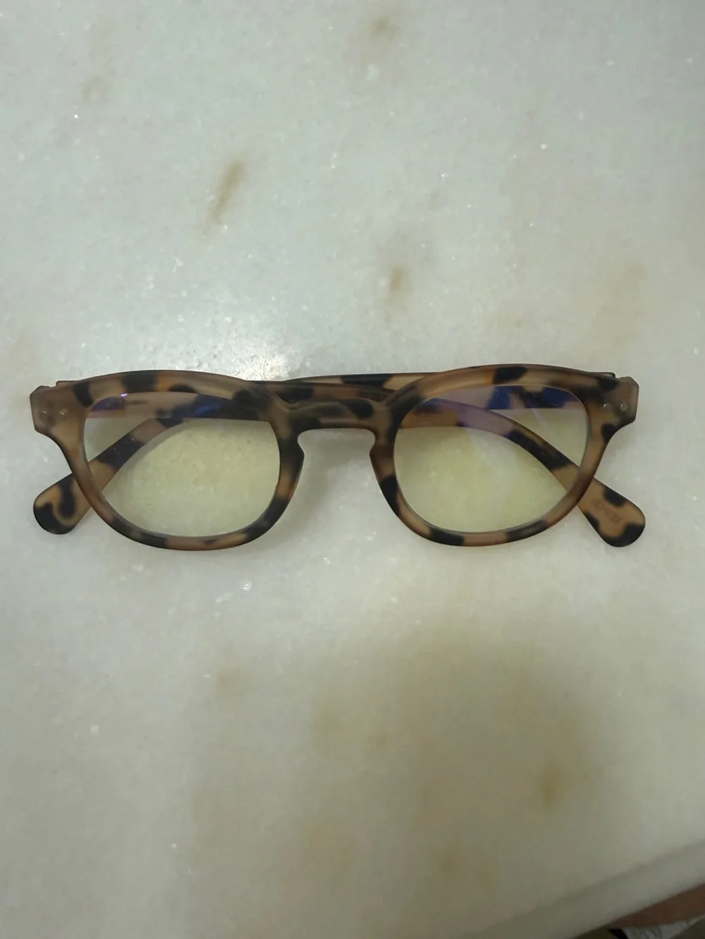Tortoiseshell Round Blue Light Glasses